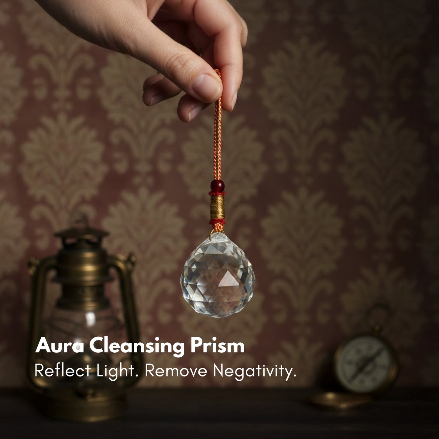 Swarovski Crystal Ball for Positive Energy 2pcs - plusvalueindia