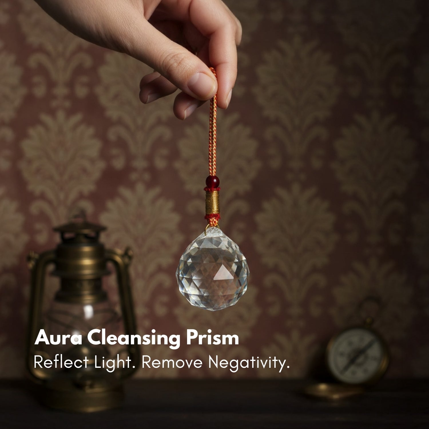 Swarovski Crystal Ball for Positive Energy 2pcs - plusvalueindia