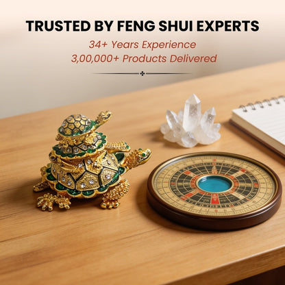 Feng Shui Vastu Personal Wish Fulfillment Tortoise Turtle Long Life - plusvalueindia