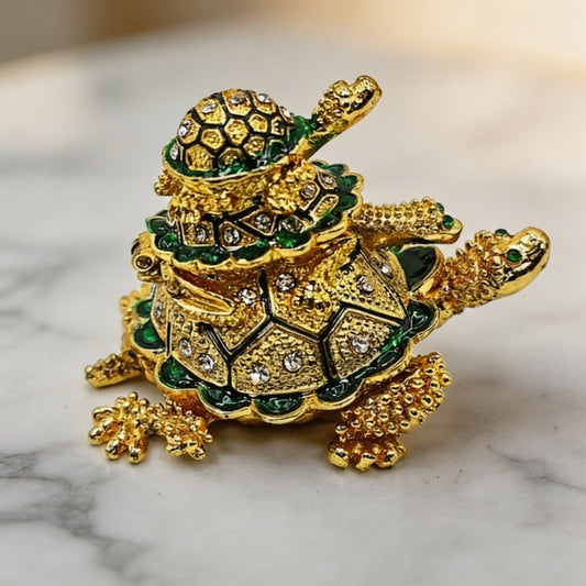 Feng Shui Vastu Personal Wish Fulfillment Tortoise Turtle Long Life - plusvalueindia