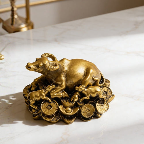 Feng Shui Wish Cow Fiber for positive energy & good luck