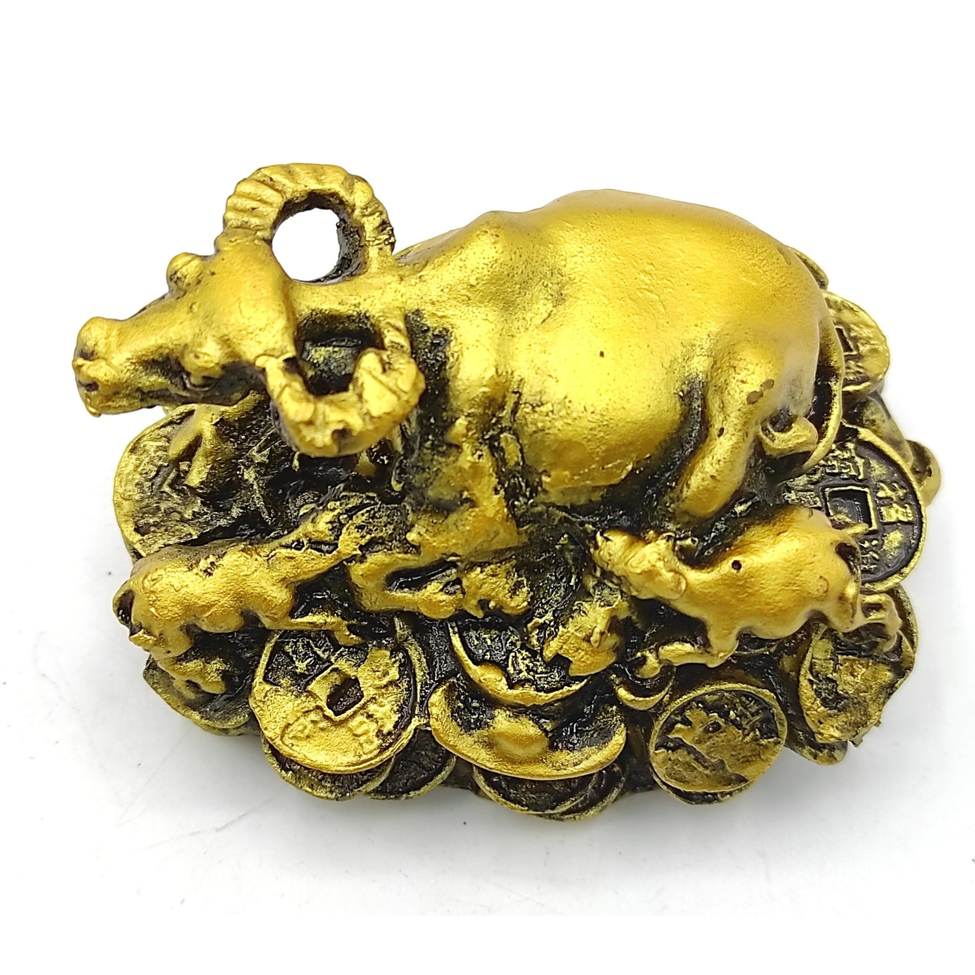 feng shui wish cow statue