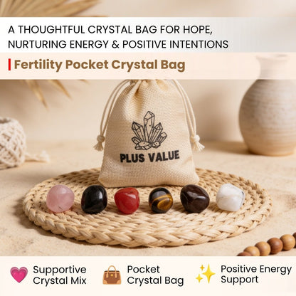 Fertility Pocket Crystal Bag - plusvalueindia