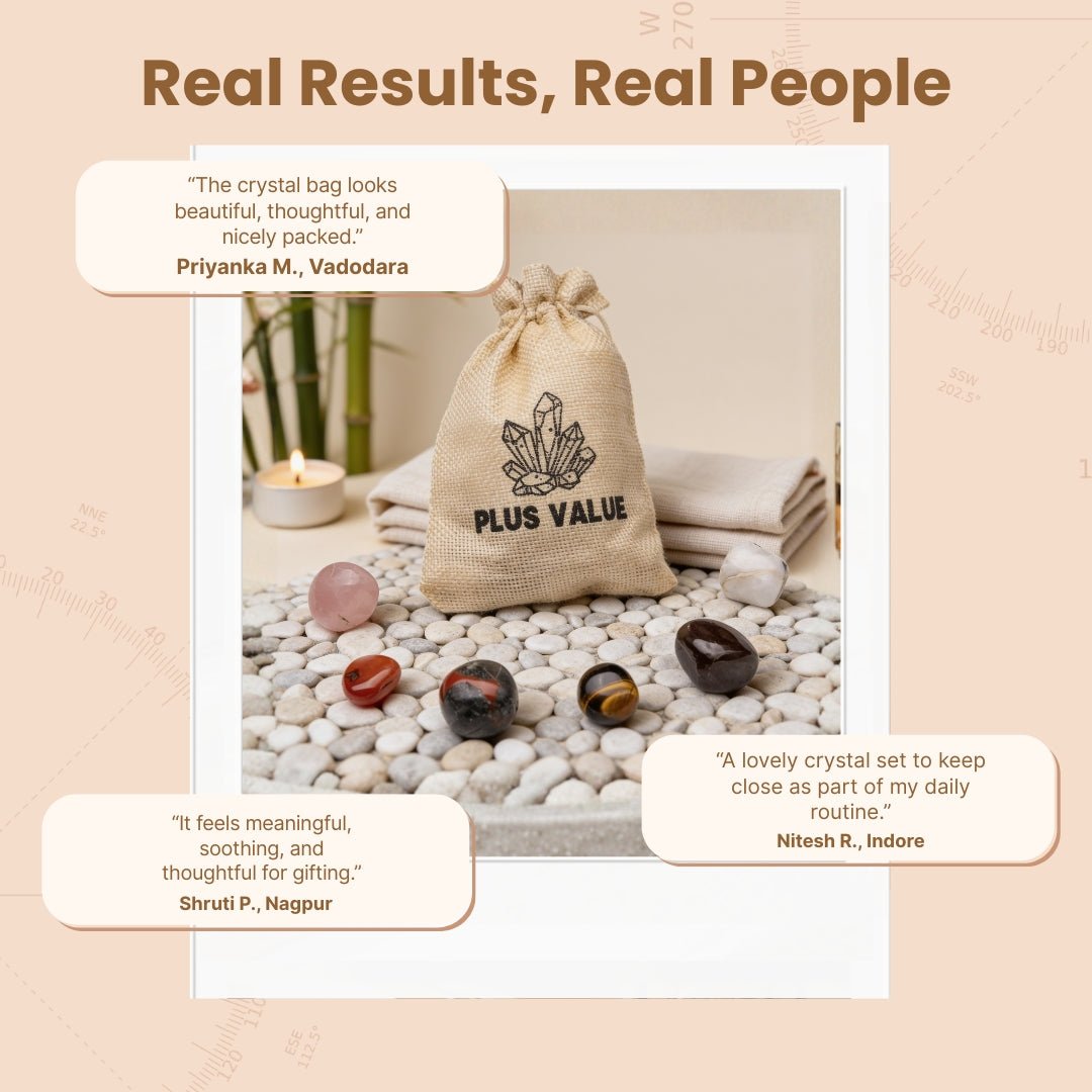 Fertility Pocket Crystal Bag - plusvalueindia