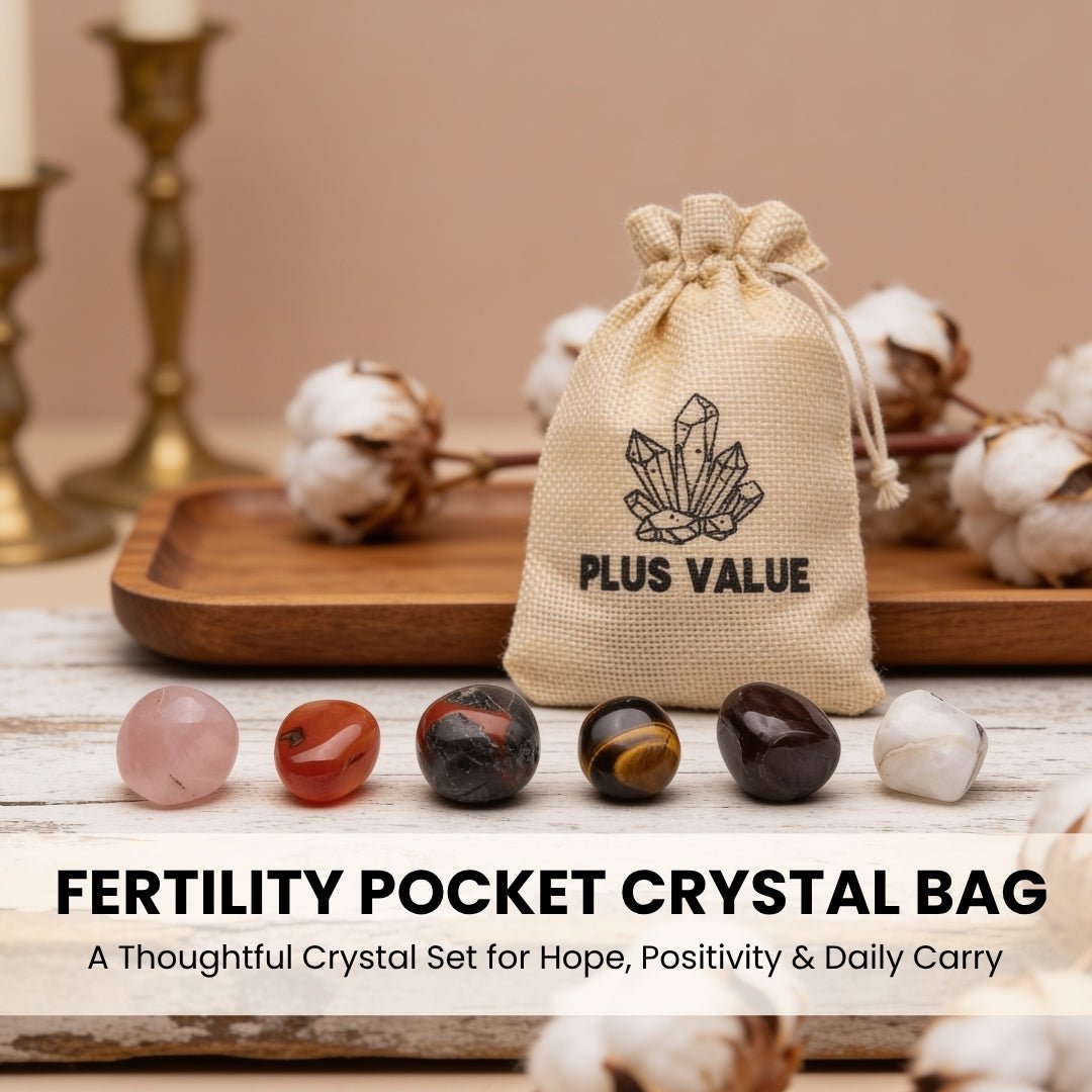 Fertility Pocket Crystal Bag - plusvalueindia