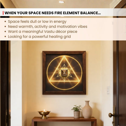 Fire Element Vastu - Space Healing Grid - Heal Your Home & Office - plusvalueindia