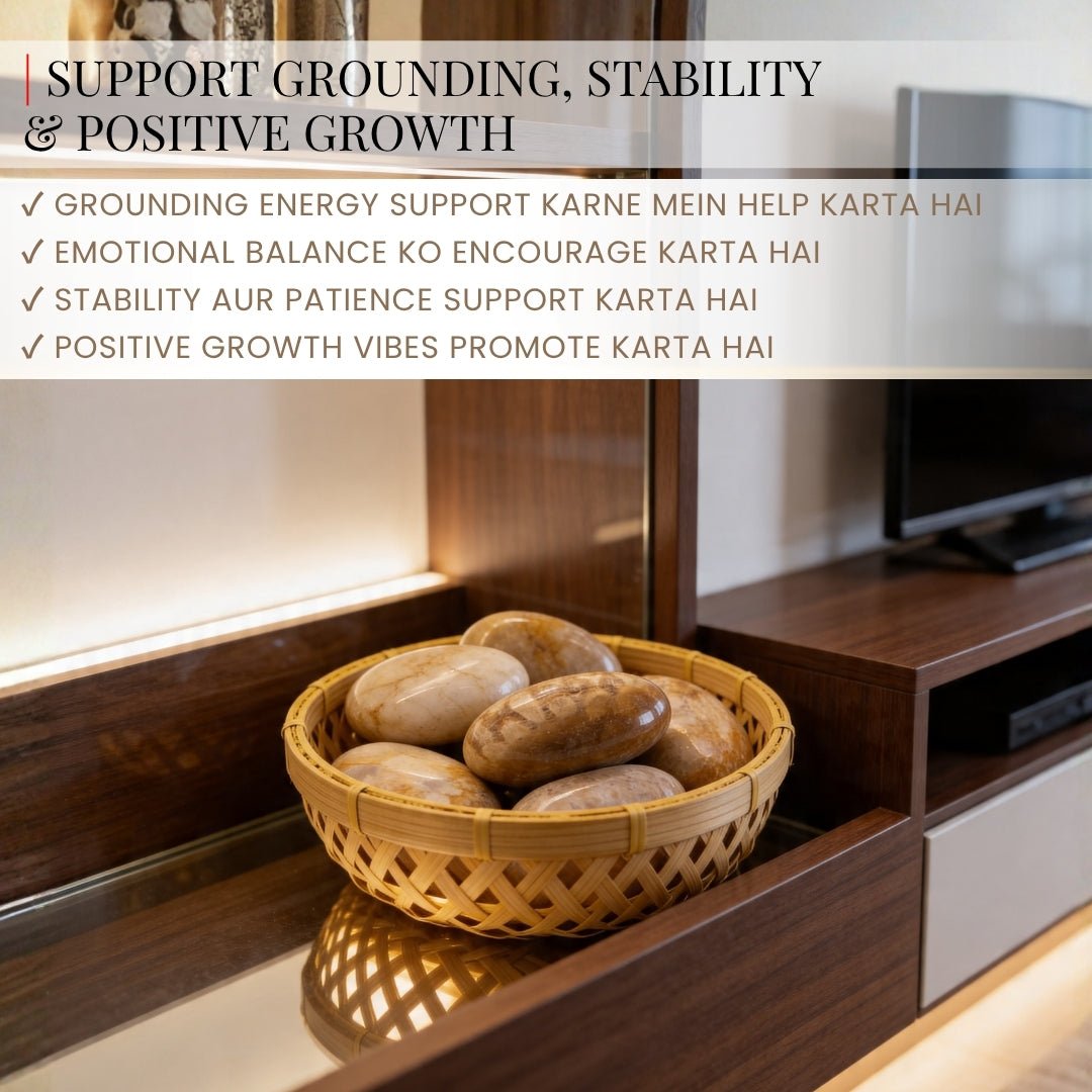Fossil Coral Tumbled Stone Pebbles - plusvalueindia