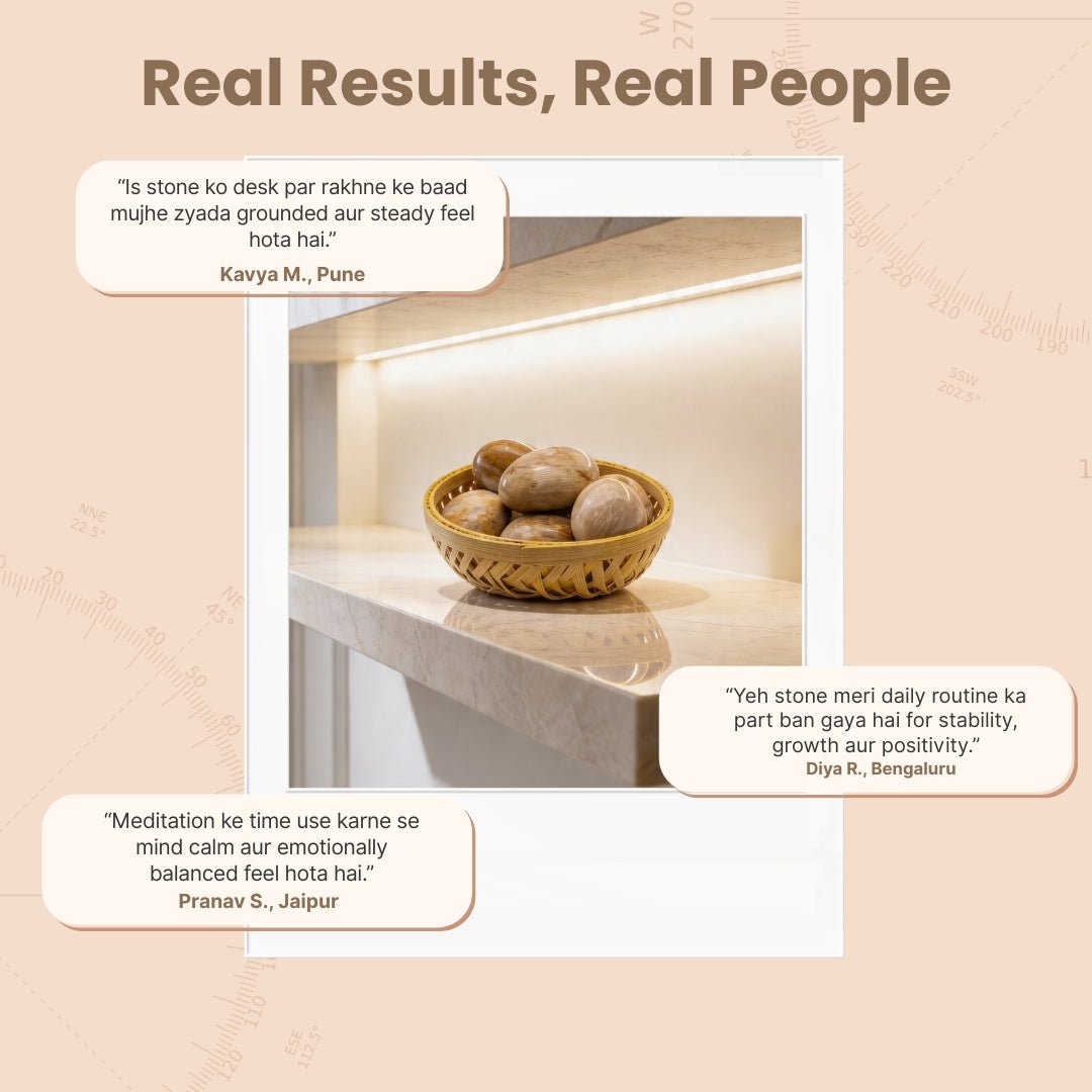 Fossil Coral Tumbled Stone Pebbles - plusvalueindia