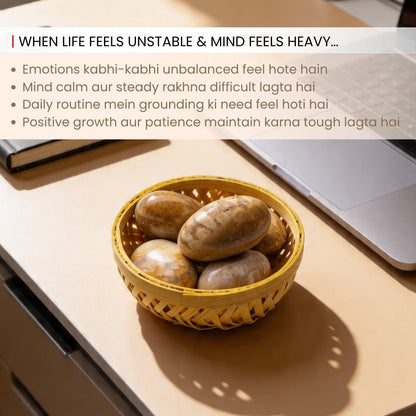 Fossil Coral Tumbled Stone Pebbles - plusvalueindia