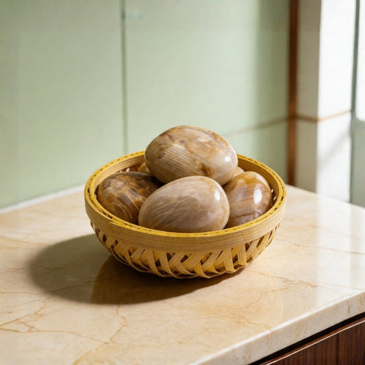 Fossil Coral Tumbled Stone Pebbles - plusvalueindia