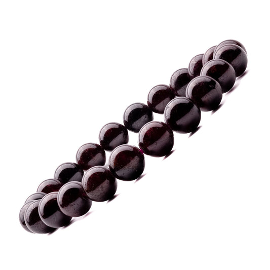 garnet bracelet 8mm