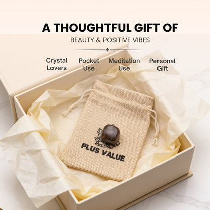 Garnet Pocket Stone - plusvalueindia