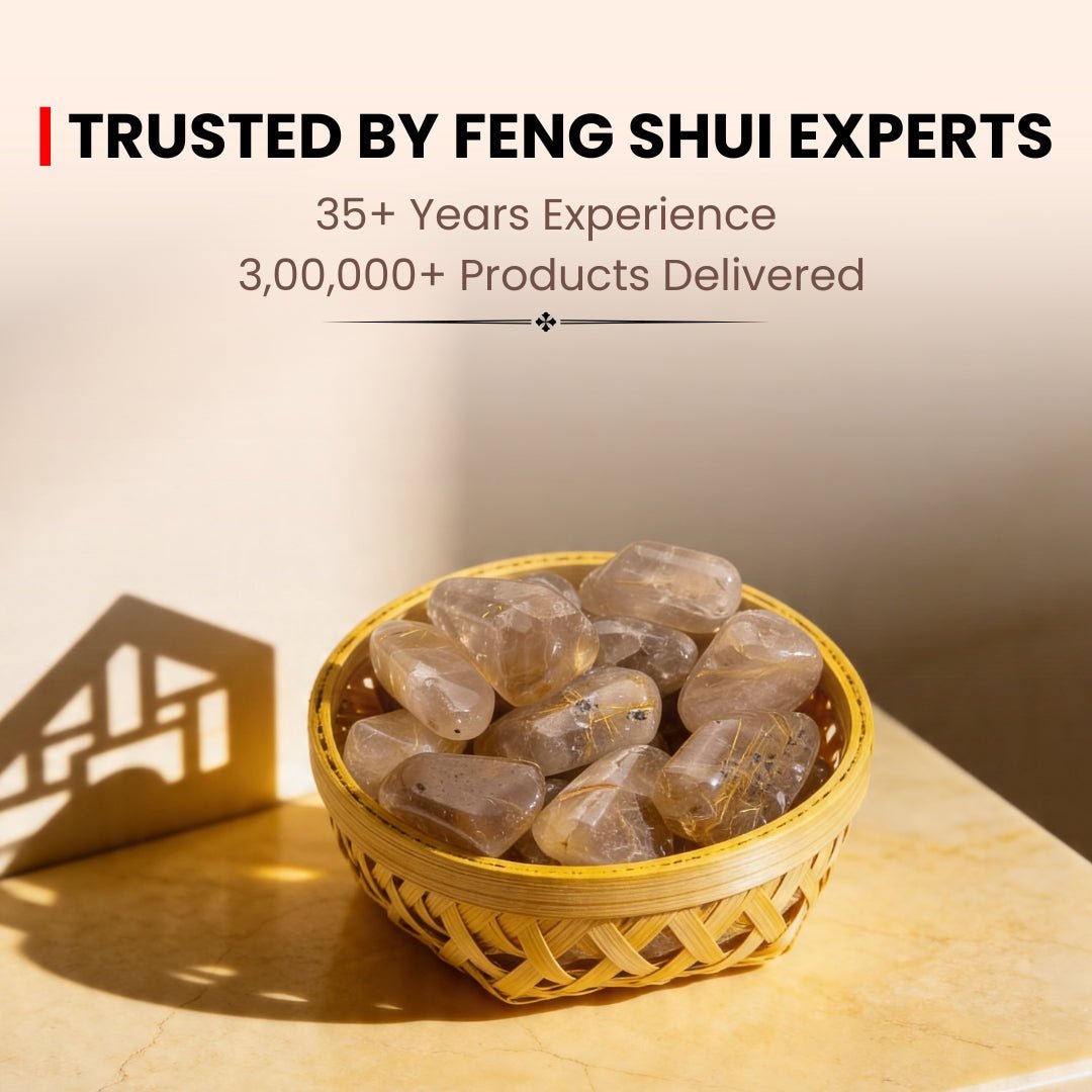 Golden Rutile Tumbled Stone Pebbles - plusvalueindia