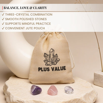 Polished pink Rose Quartz tumbled stone for unconditional love, harmony, and emotional balance