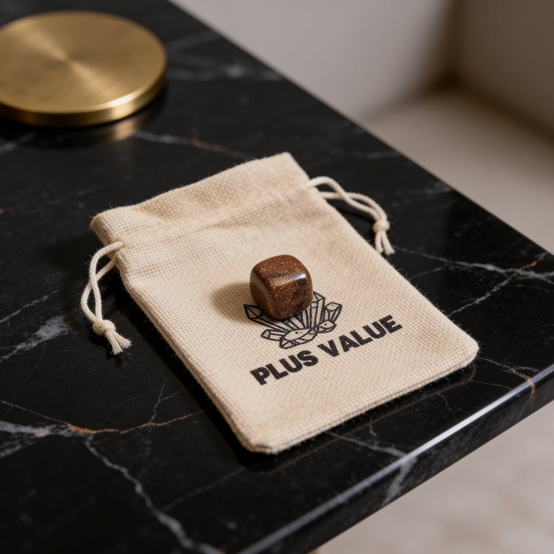 Goldstone Pocket Stone - plusvalueindia
