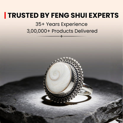 Gomti Chakra Ring - Stone for Good Luck, Prosperity and Good Health - plusvalueindia