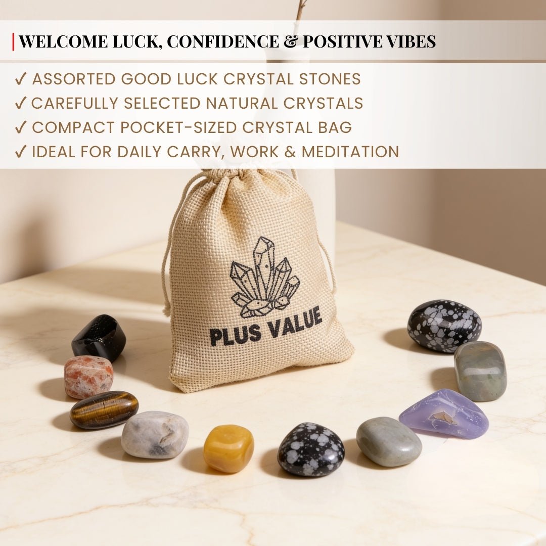 Crystal Bag, made in India by Plus Value