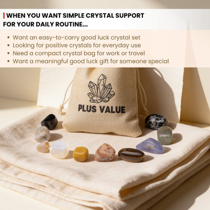 Crystal Bag for good luck