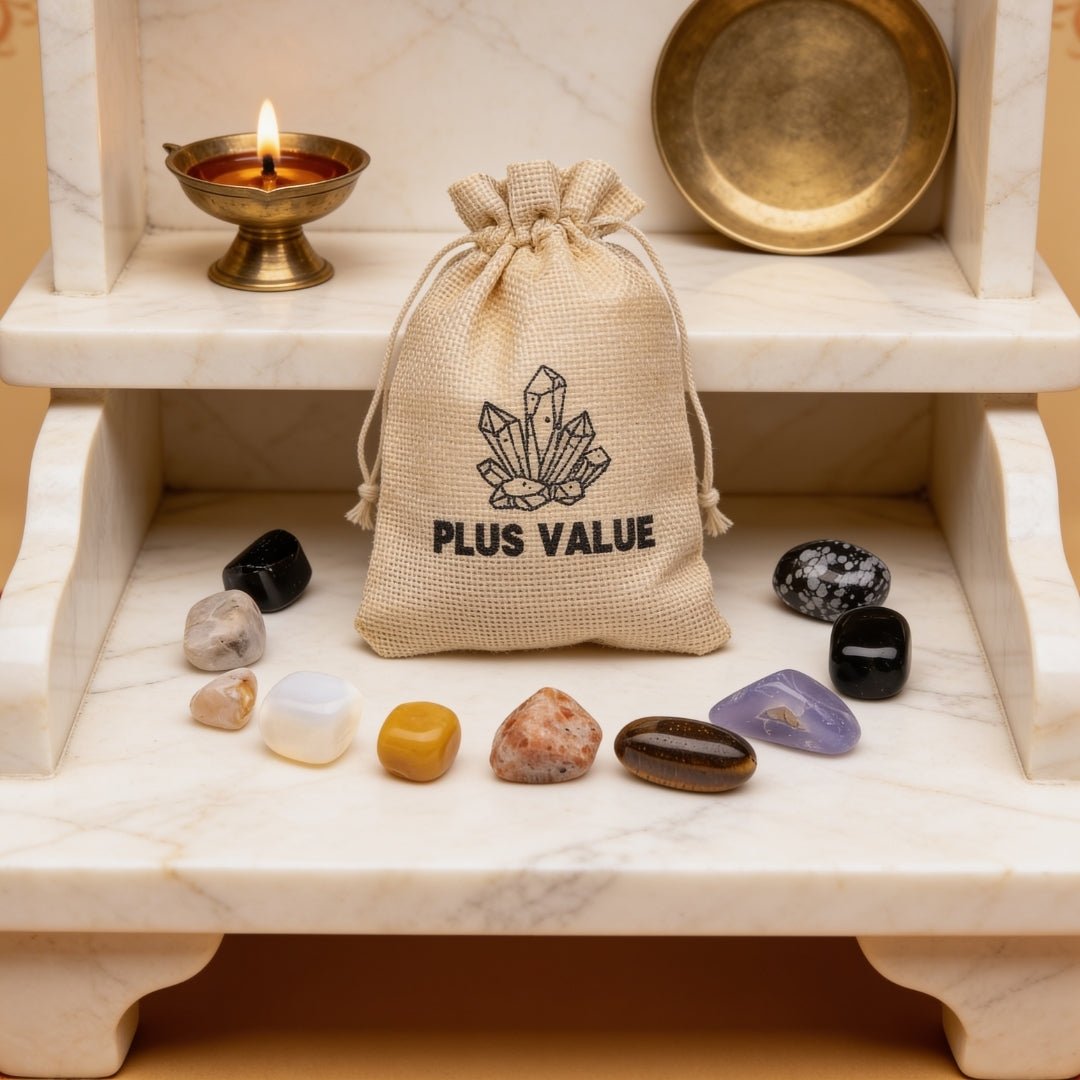 Crystal Bag for protection & positive energy