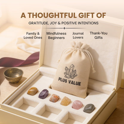Polished golden Citrine tumbled stone for joyful thankfulness, optimism, and positive mindset