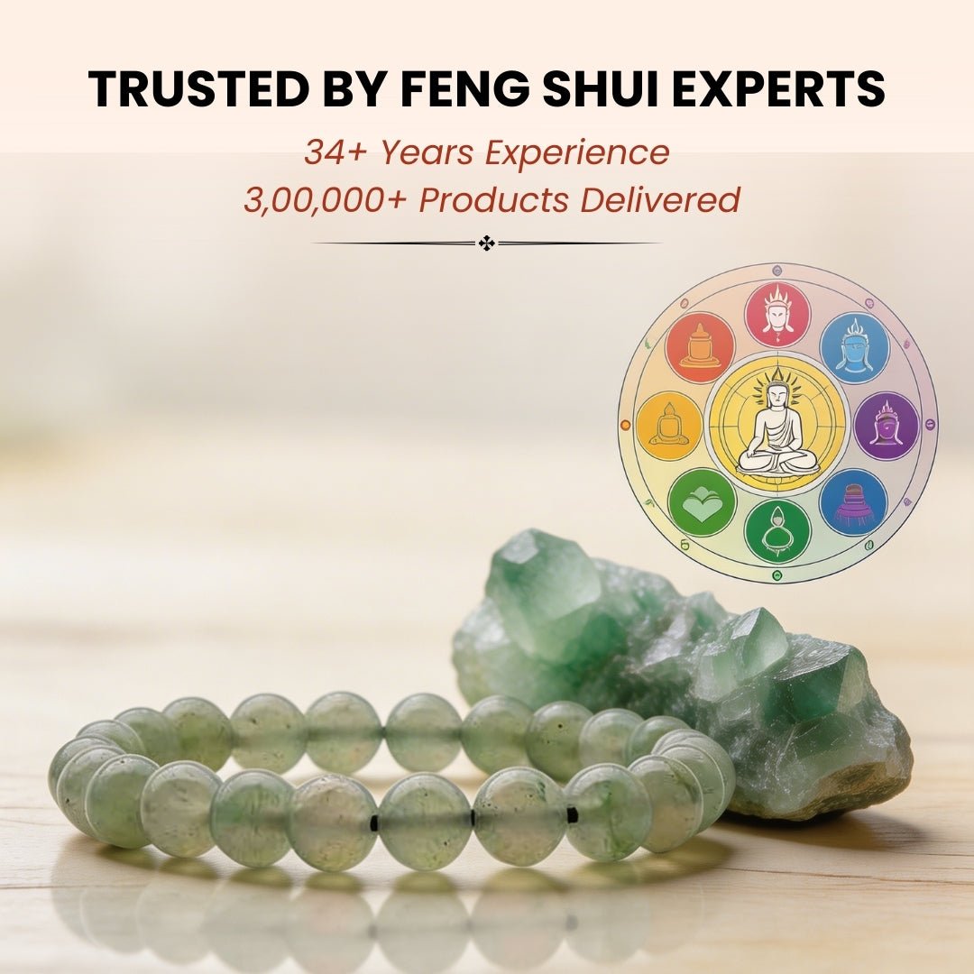 Green Aventurine Bracelet for Health Luck, Career and Job - plusvalueindia
