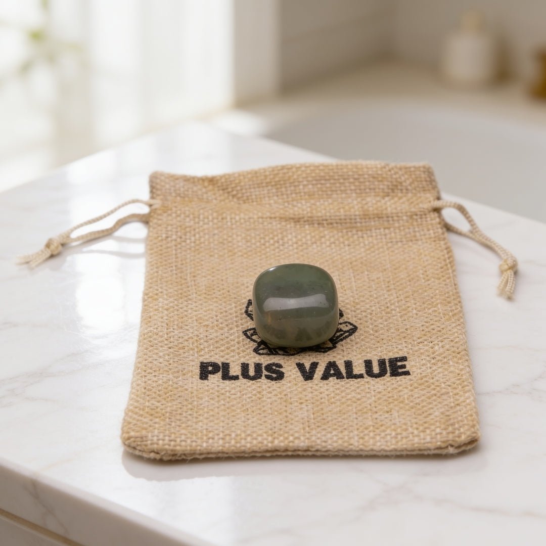 Green Aventurine Pocket Stone - plusvalueindia