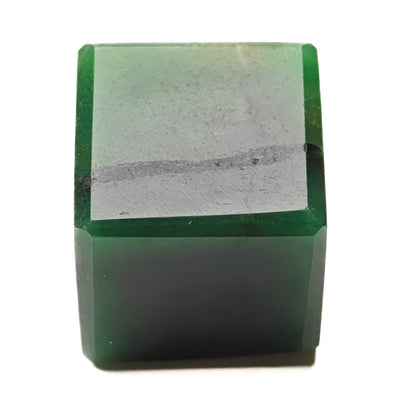 green jade square stone reiki