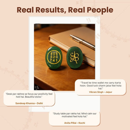 Green Jade Stone in Zibu Symbol & Switch Word, Grabovoi Number - plusvalueindia