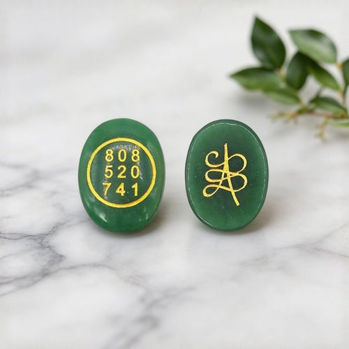 Green Jade Stone in Zibu Symbol & Switch Word, Grabovoi Number - plusvalueindia