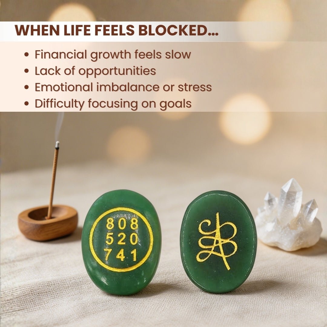 Green Jade Stone in Zibu Symbol & Switch Word, Grabovoi Number - plusvalueindia