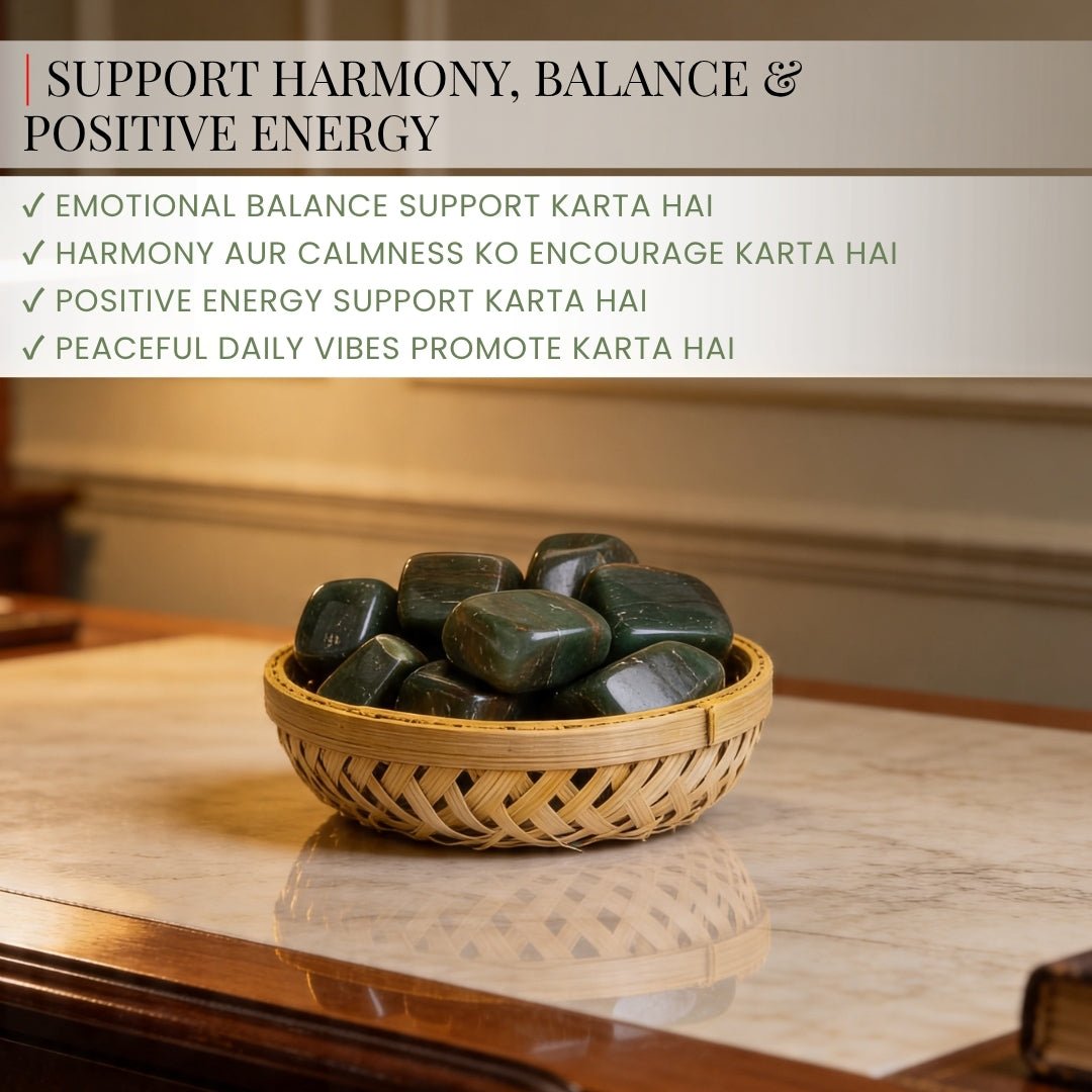 Green Jade Tumbled Stone Pebbles - plusvalueindia