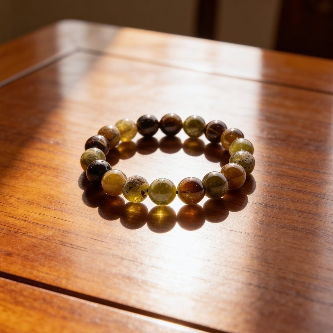 Green Tourmaline Bracelet - plusvalueindia