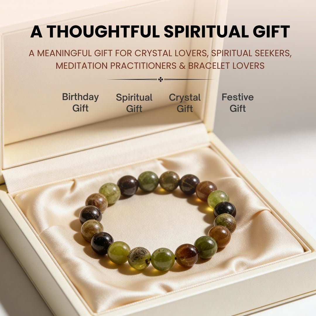 Green Tourmaline Bracelet - plusvalueindia