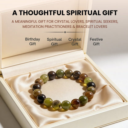 Green Tourmaline Bracelet - plusvalueindia