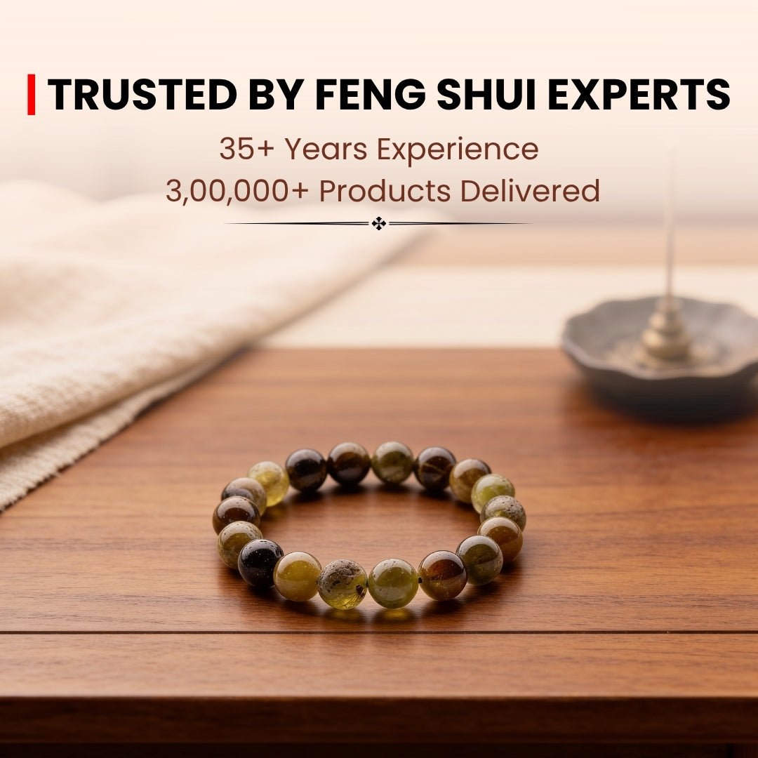 Green Tourmaline Bracelet - plusvalueindia