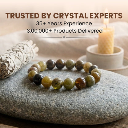Green Tourmaline Bracelet - plusvalueindia