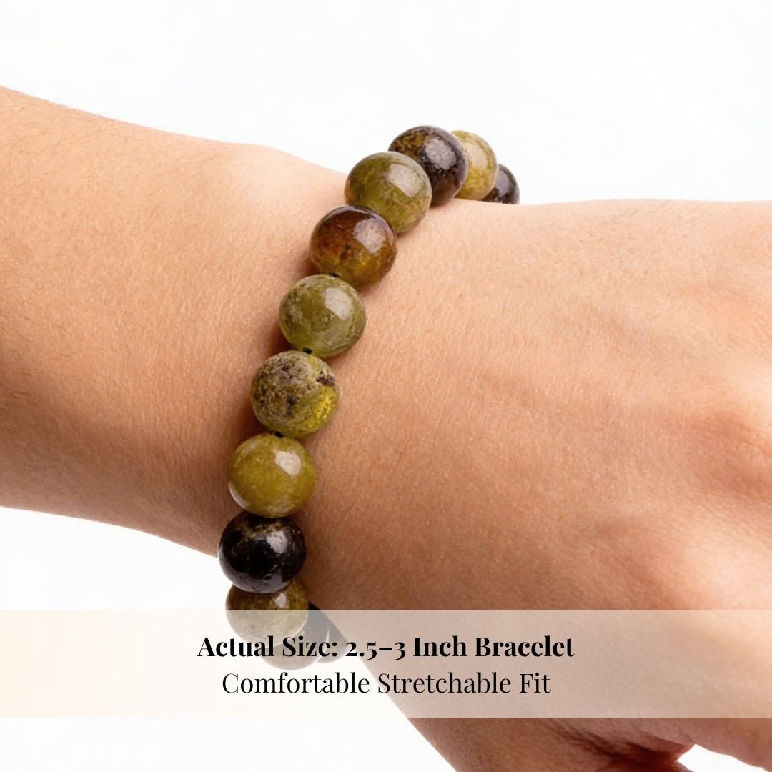 Green Tourmaline Bracelet - plusvalueindia