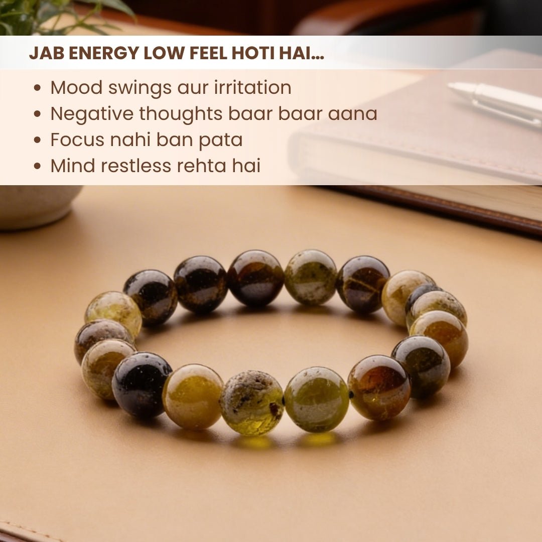 Green Tourmaline Bracelet - plusvalueindia