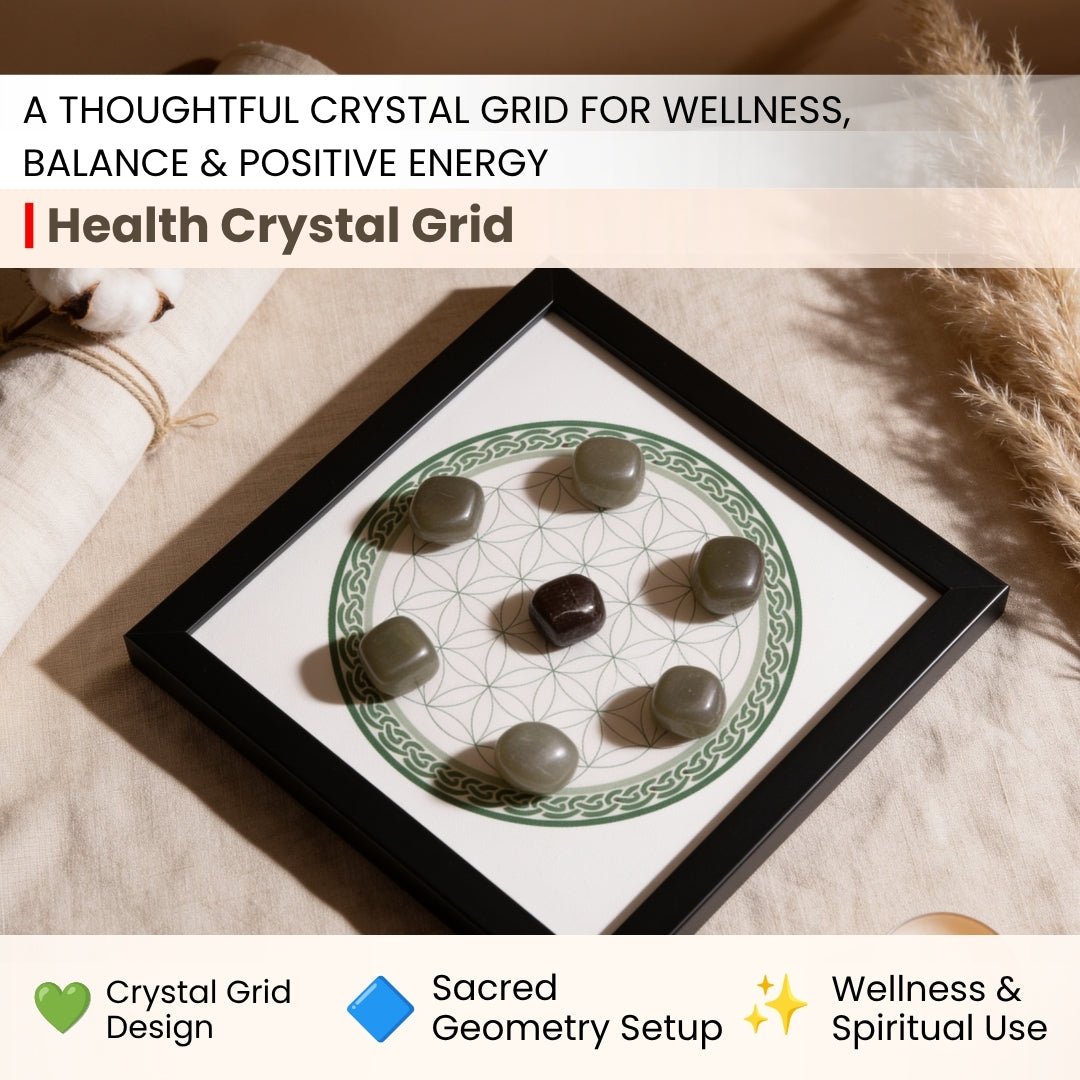 Health Crystal Grid - plusvalueindia