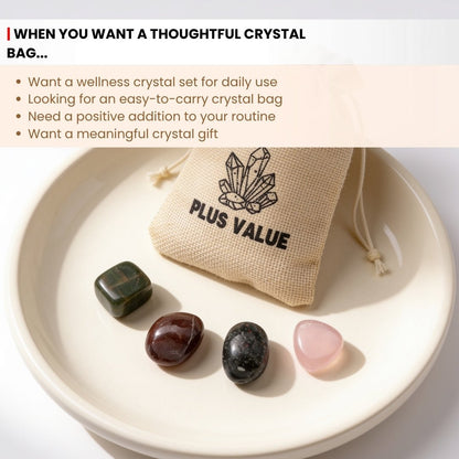 Health Pocket Crystal Bag - plusvalueindia