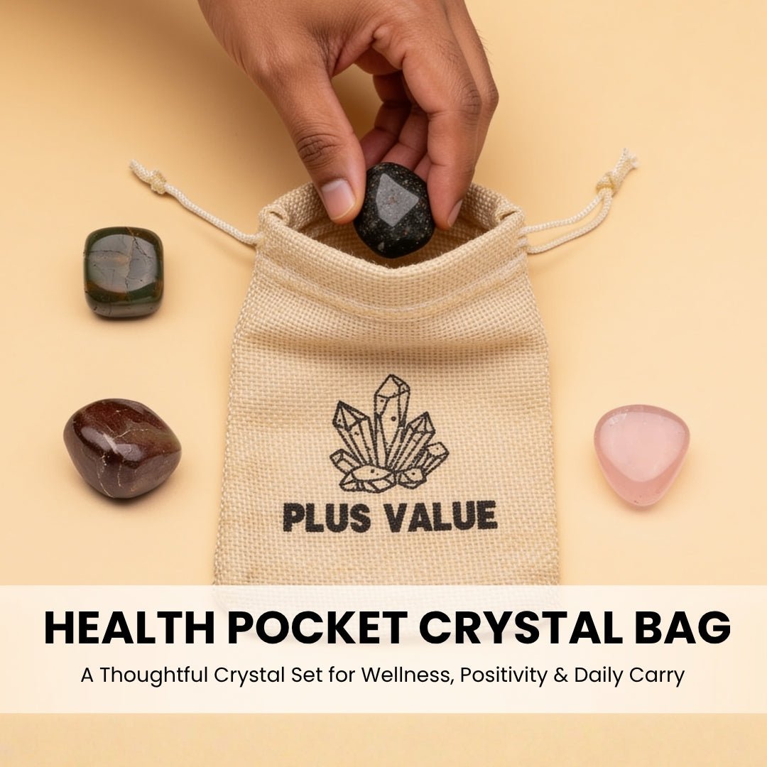 Health Pocket Crystal Bag - plusvalueindia