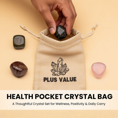 Health Pocket Crystal Bag - plusvalueindia