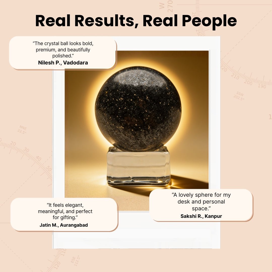 Natural Rare Hematite Crystal Quartz Polished Ball Sphere - plusvalueindia