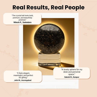 Natural Rare Hematite Crystal Quartz Polished Ball Sphere - plusvalueindia
