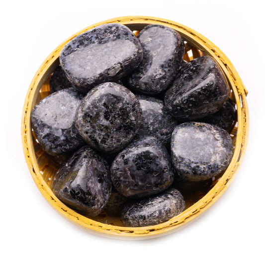 indigo tumble pebble stone 200gm basket
