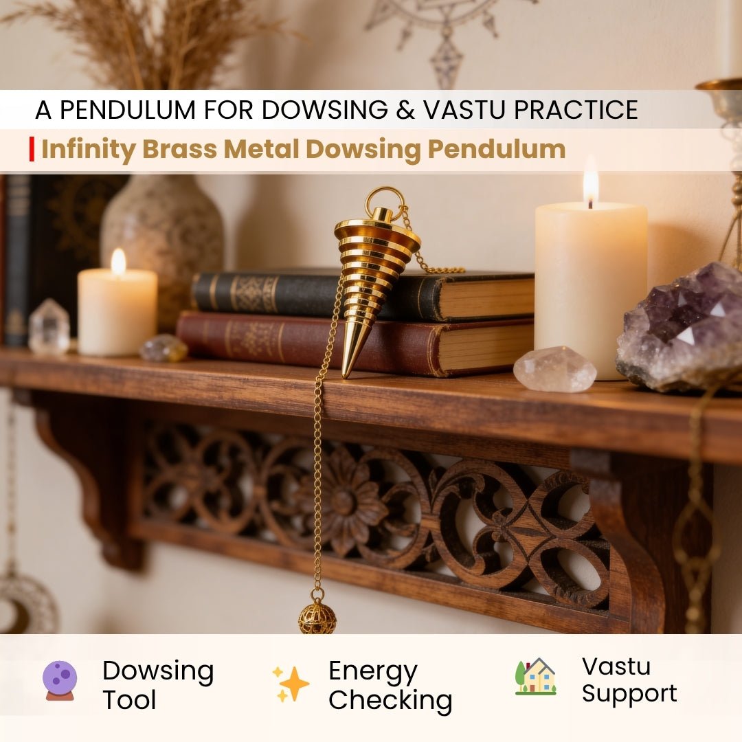 Infinity Dowsing Pendulum For Reiki, Dowser, Vastu, Feng Shui Experts - plusvalueindia