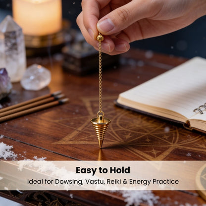 Infinity Dowsing Pendulum For Reiki, Dowser, Vastu, Feng Shui Experts - plusvalueindia