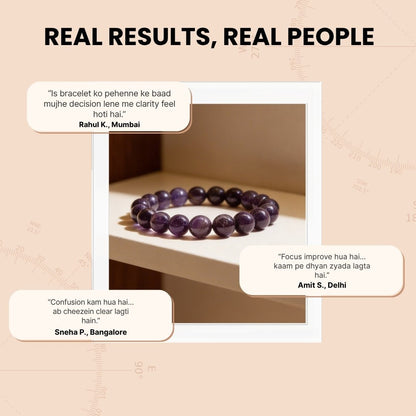 Iolite Bracelet - plusvalueindia