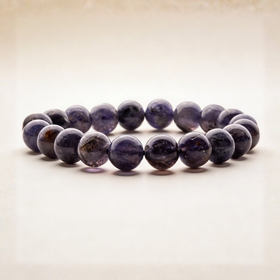 Iolite Bracelet - plusvalueindia
