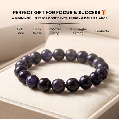 Iolite Bracelet - plusvalueindia
